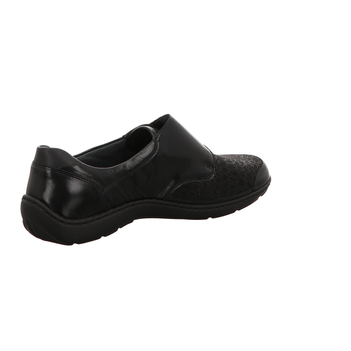 Waldläufer Damen Slipper bequem Henni in schwarz