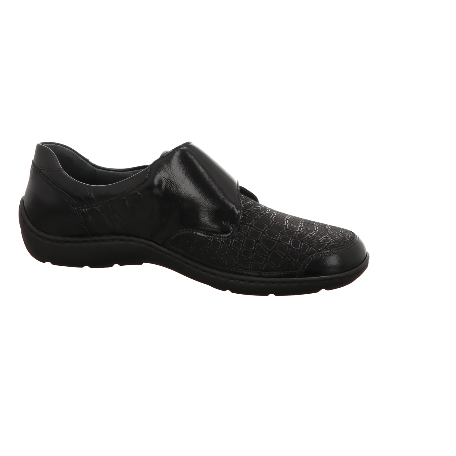 Waldläufer Damen Slipper bequem Henni in schwarz