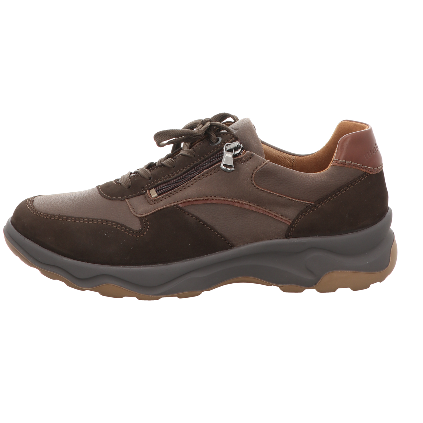 Waldläufer Herren Schnürschuh H-Max in braun