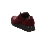 Waldläufer Damen Schnürschuh bequem Hiroko- Soft in rot
