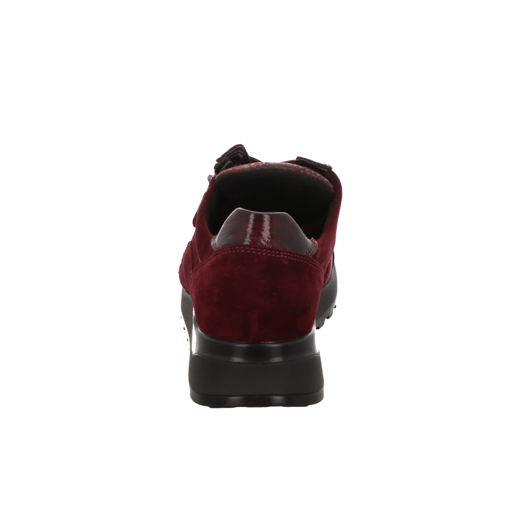 Waldläufer Damen Schnürschuh bequem Hiroko- Soft in rot