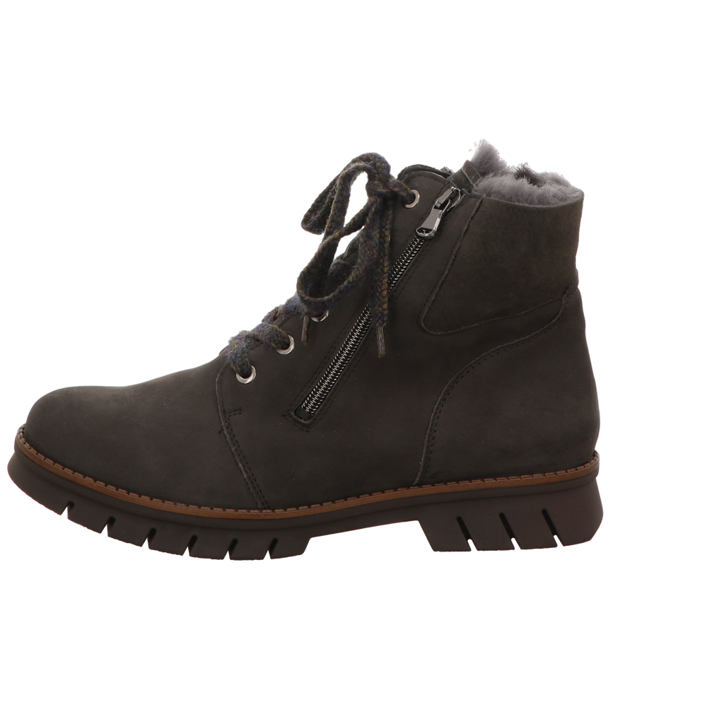 Waldläufer Damen Stiefelette H-Xara in grau