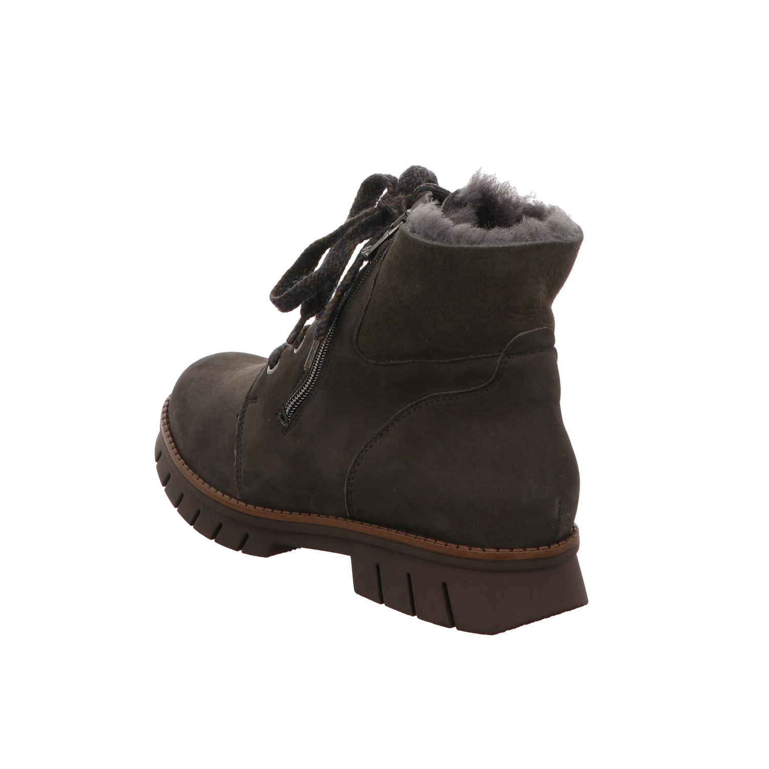 Waldläufer Damen Stiefelette H-Xara in grau