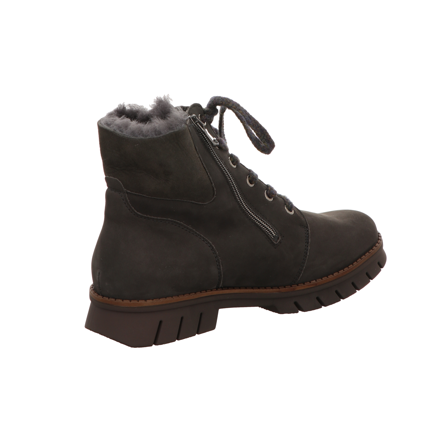 Waldläufer Damen Stiefelette H-Xara in grau