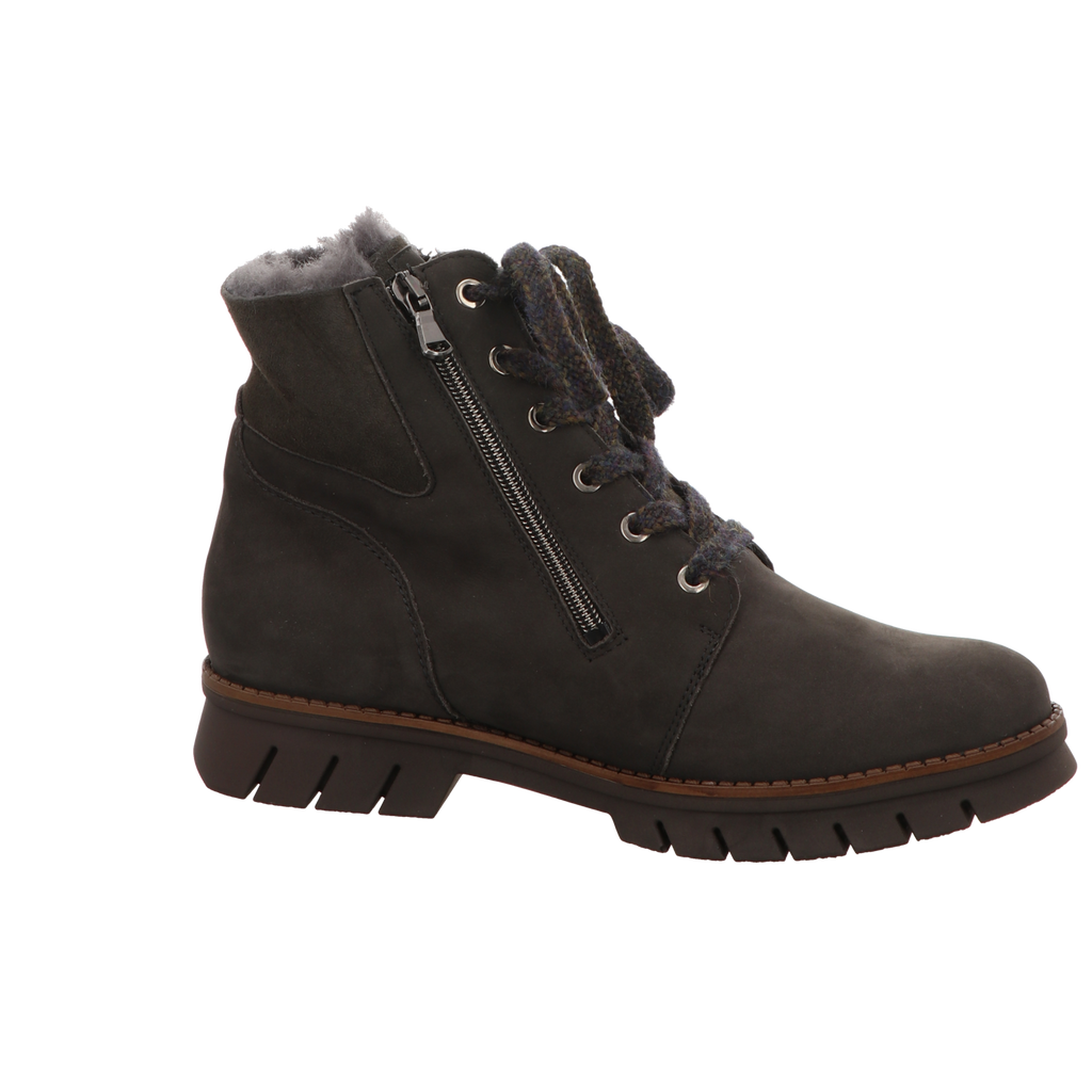 Waldläufer Damen Stiefelette H-Xara in grau