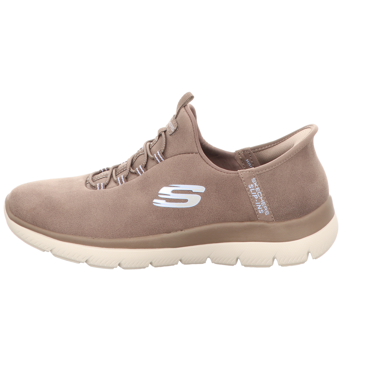 Skechers Damen Slipper Slip-Ins Summits-Unknown Trail in braun