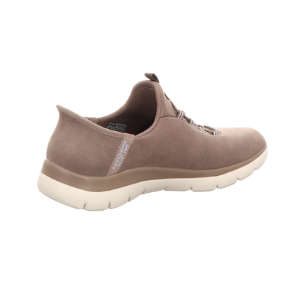 Skechers Damen Slipper Slip-Ins Summits-Unknown Trail in braun