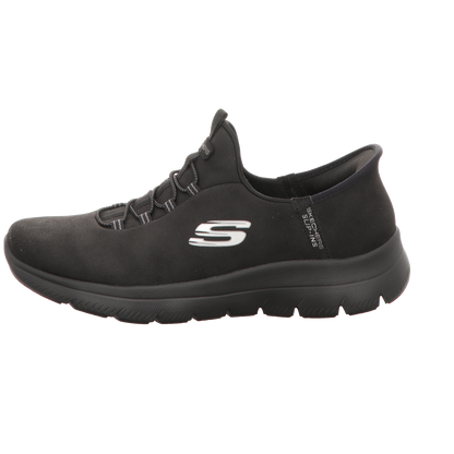 Skechers Damen Slipper Slip-Ins Summits-Unknown Trail in schwarz
