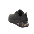 Skechers Damen Schnürschuh Uno-Tres-Air in schwarz