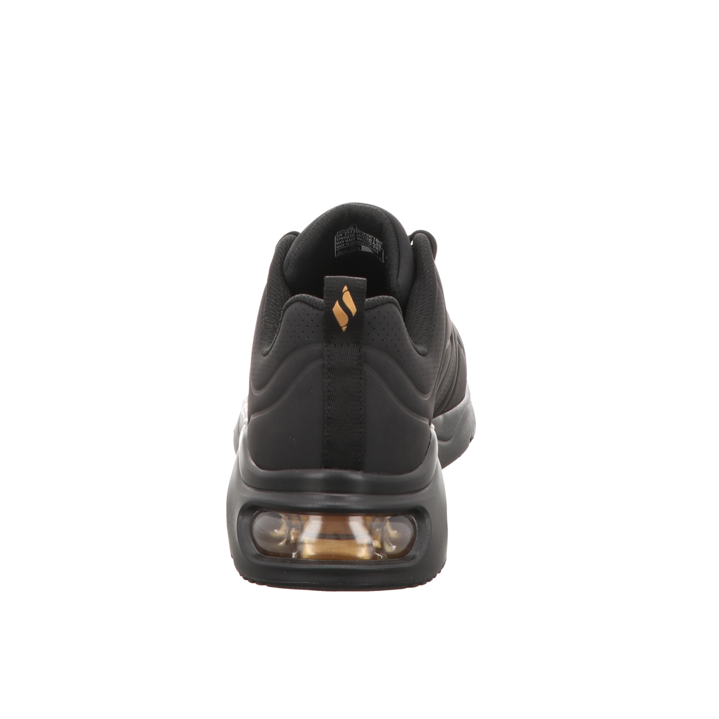 Skechers Damen Schnürschuh Uno-Tres-Air in schwarz