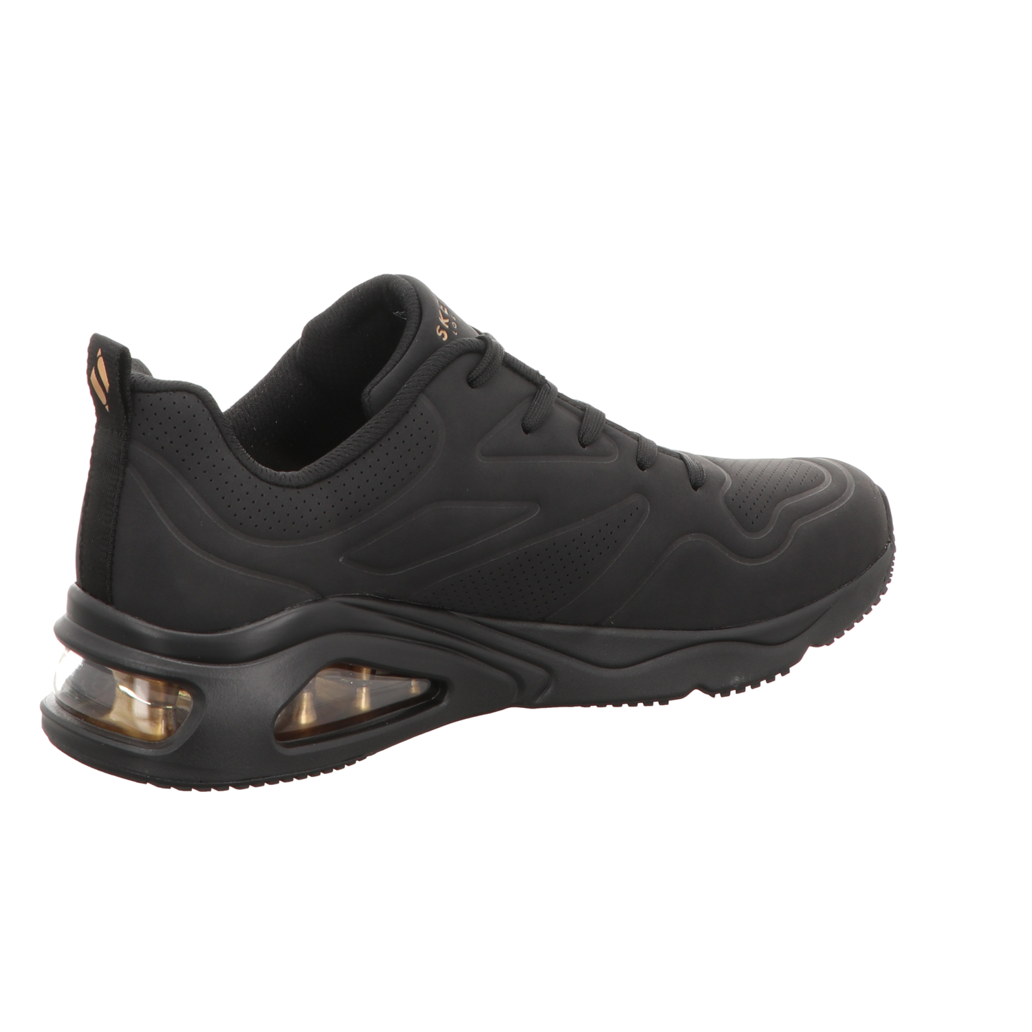 Skechers Damen Schnürschuh Uno-Tres-Air in schwarz