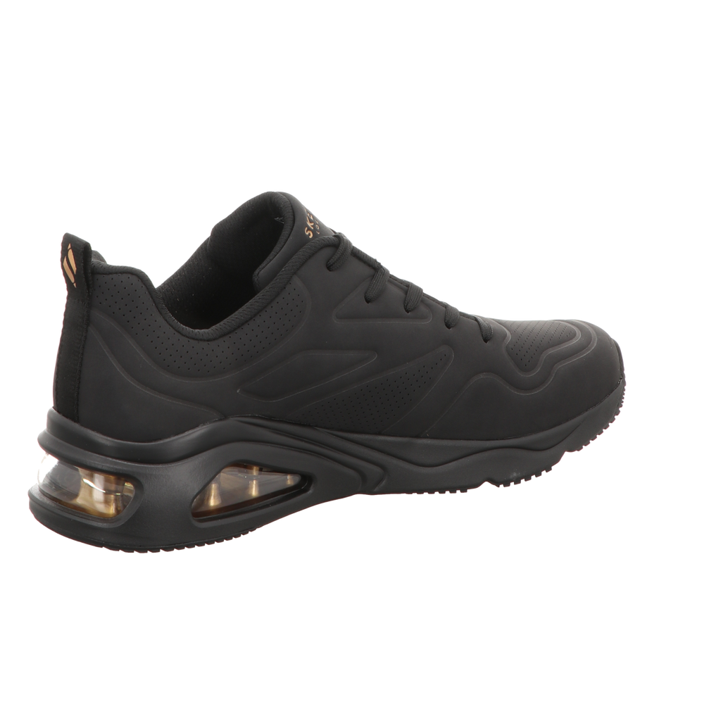 Skechers Damen Schnürschuh Uno-Tres-Air in schwarz