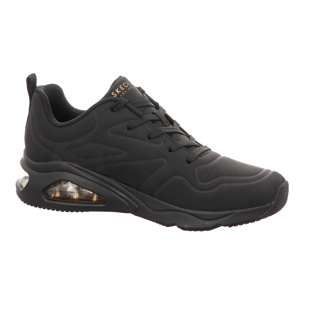Skechers Damen Schnürschuh Uno-Tres-Air in schwarz