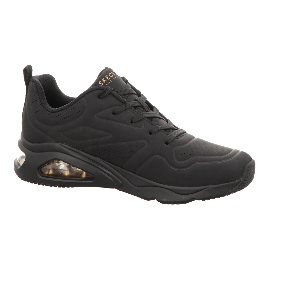 Skechers Damen Schnürschuh Uno-Tres-Air in schwarz