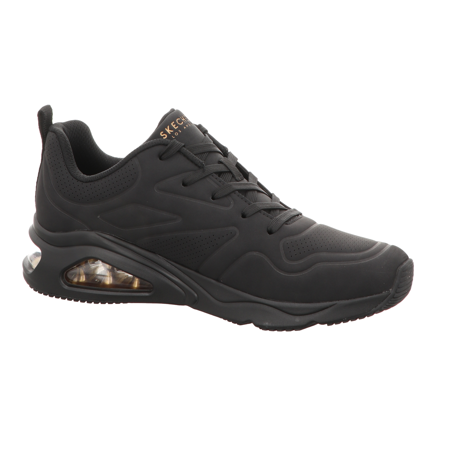 Skechers Damen Schnürschuh Uno-Tres-Air in schwarz