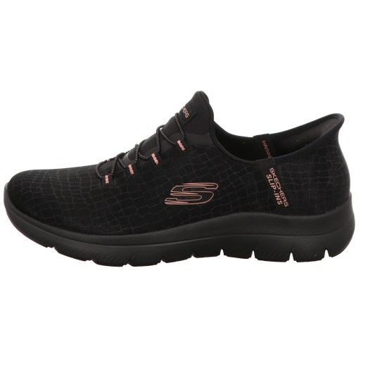 Skechers Damen Slipper Slip-Ins Summits-Classy in schwarz