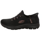 Skechers Damen Slipper Slip-Ins Summits-Classy in schwarz