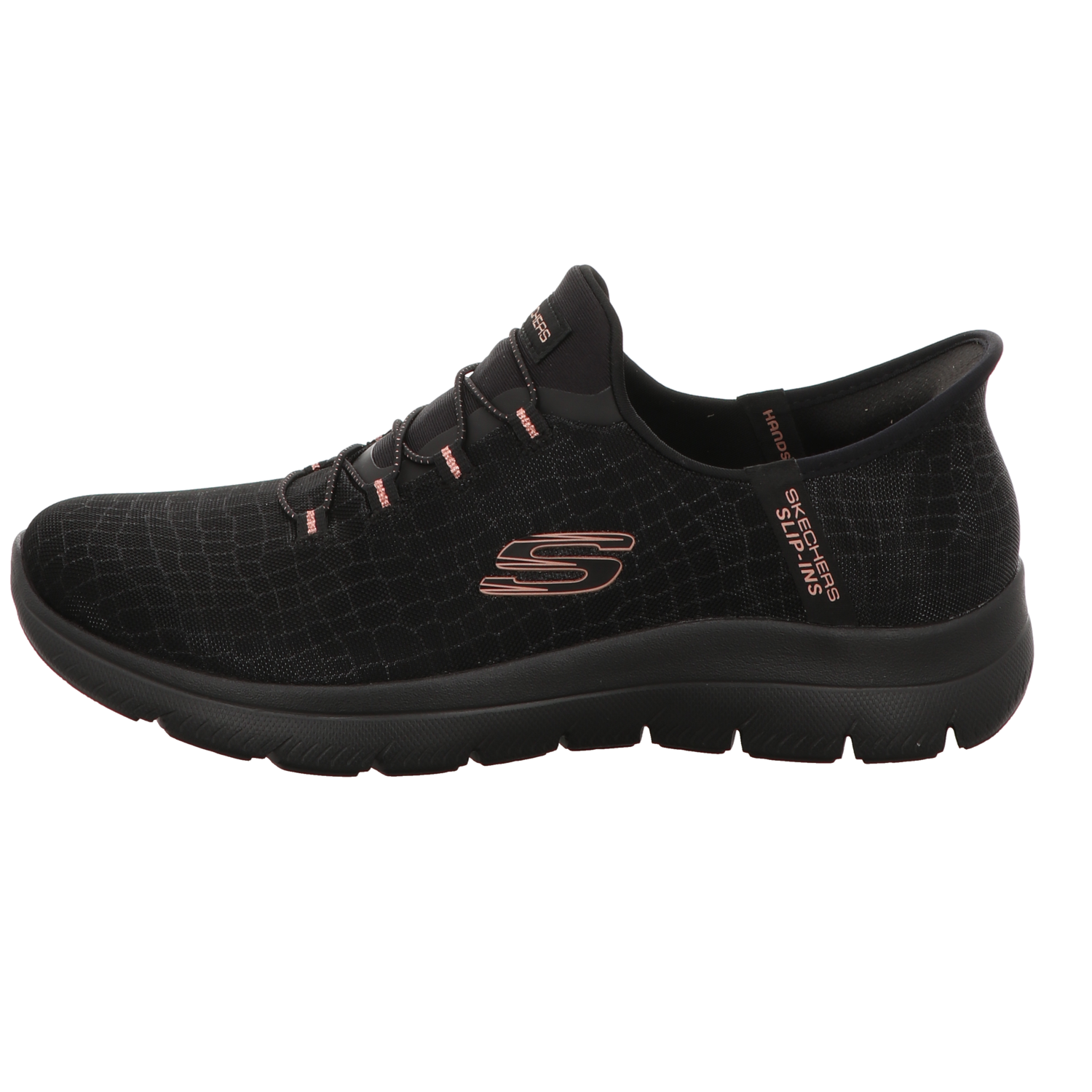 Skechers Damen Slipper Slip-Ins Summits-Classy in schwarz
