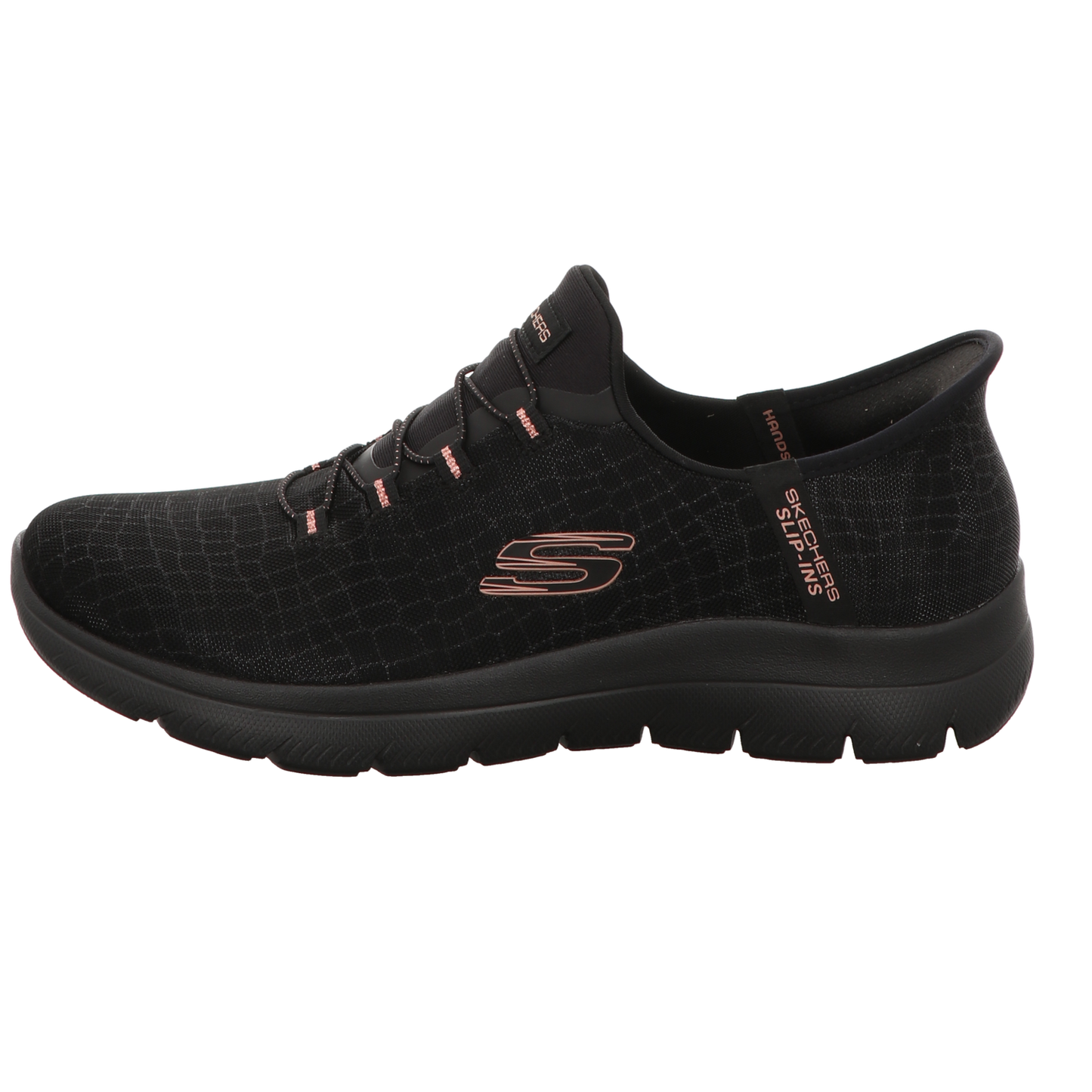 Skechers Damen Slipper Slip-Ins Summits-Classy in schwarz