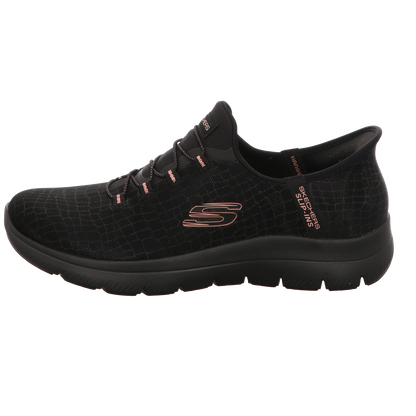 Skechers Damen Slipper Slip-Ins Summits-Classy in schwarz