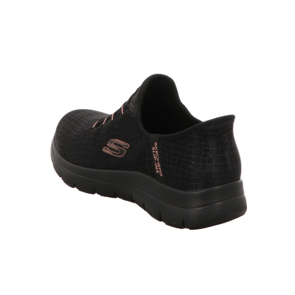Skechers Damen Slipper Slip-Ins Summits-Classy in schwarz