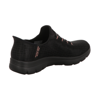 Skechers Damen Slipper Slip-Ins Summits-Classy in schwarz