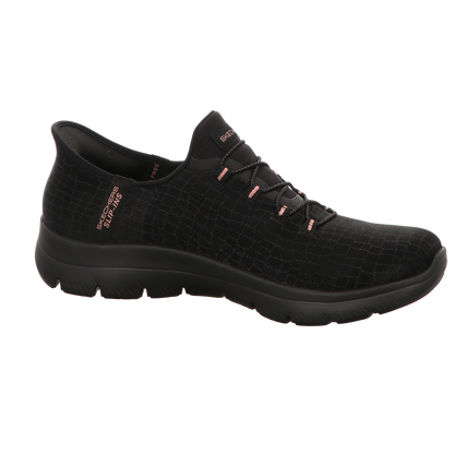 Skechers Damen Slipper Slip-Ins Summits-Classy in schwarz