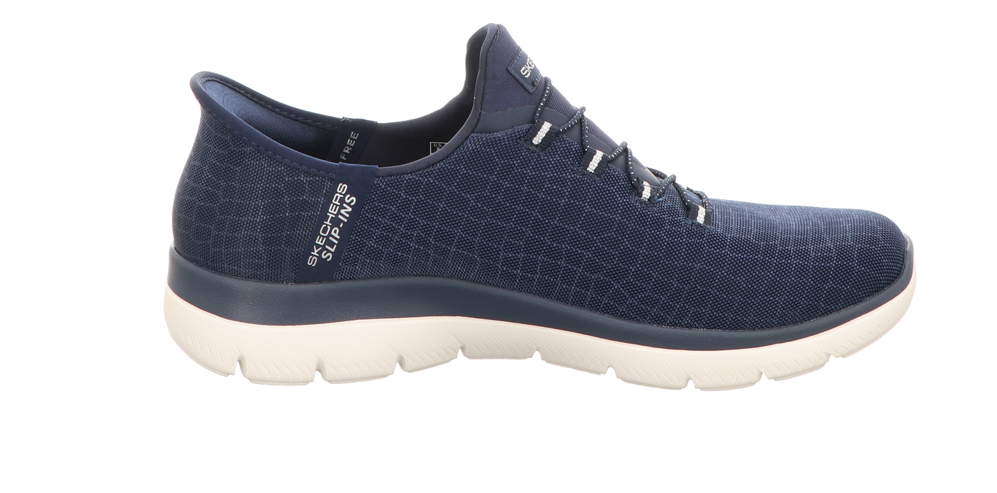 Skechers Damen Slipper Slip-Ins Summits-Classy in blau