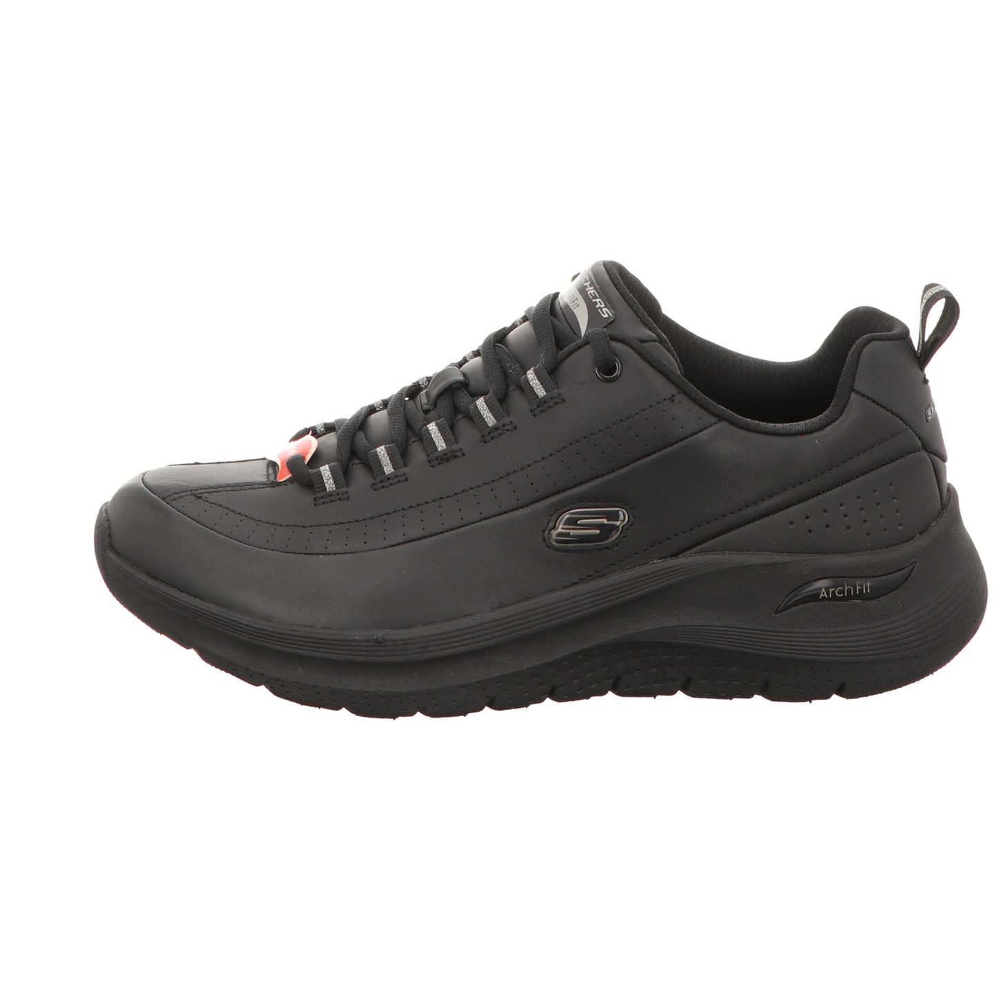 Skechers Damen Schnürschuh Arch Fit 2.0-Star Bound in schwarz