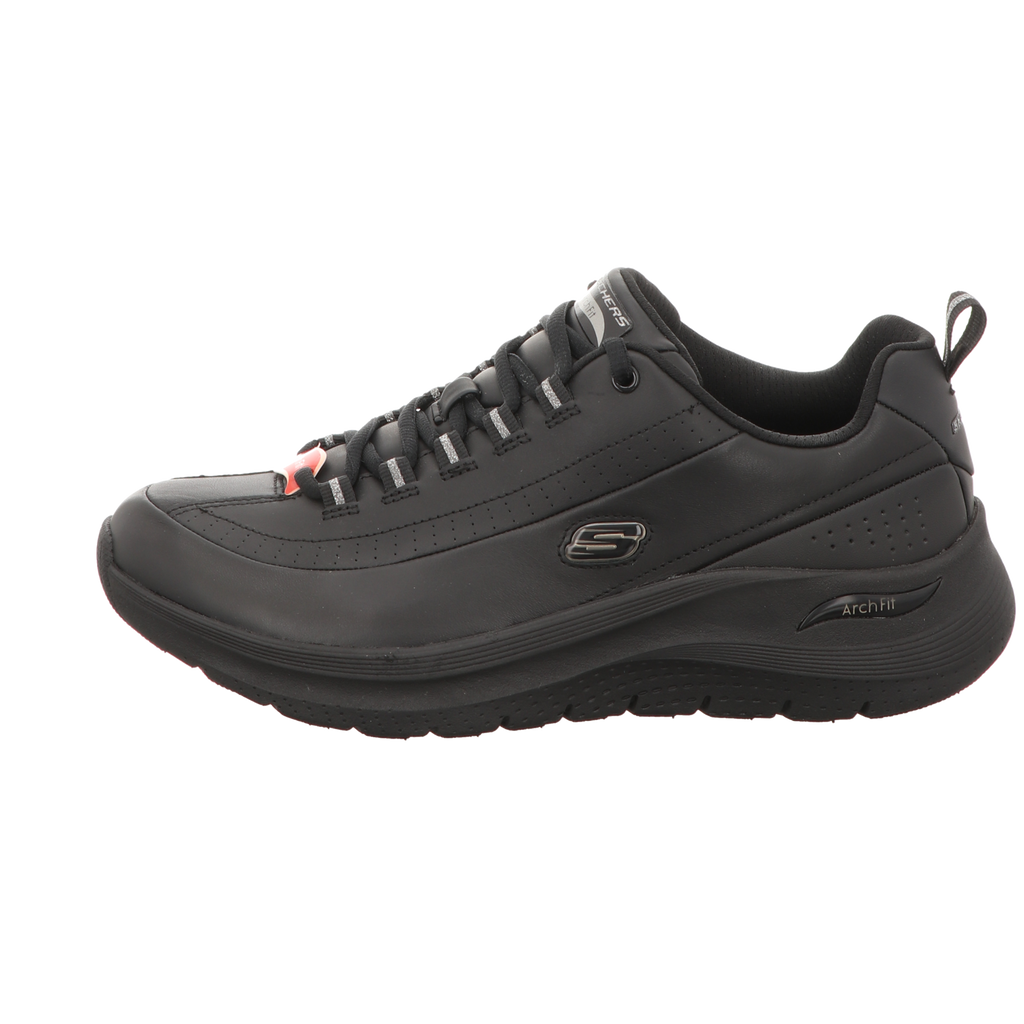 Skechers Damen Schnürschuh Arch Fit 2.0-Star Bound in schwarz