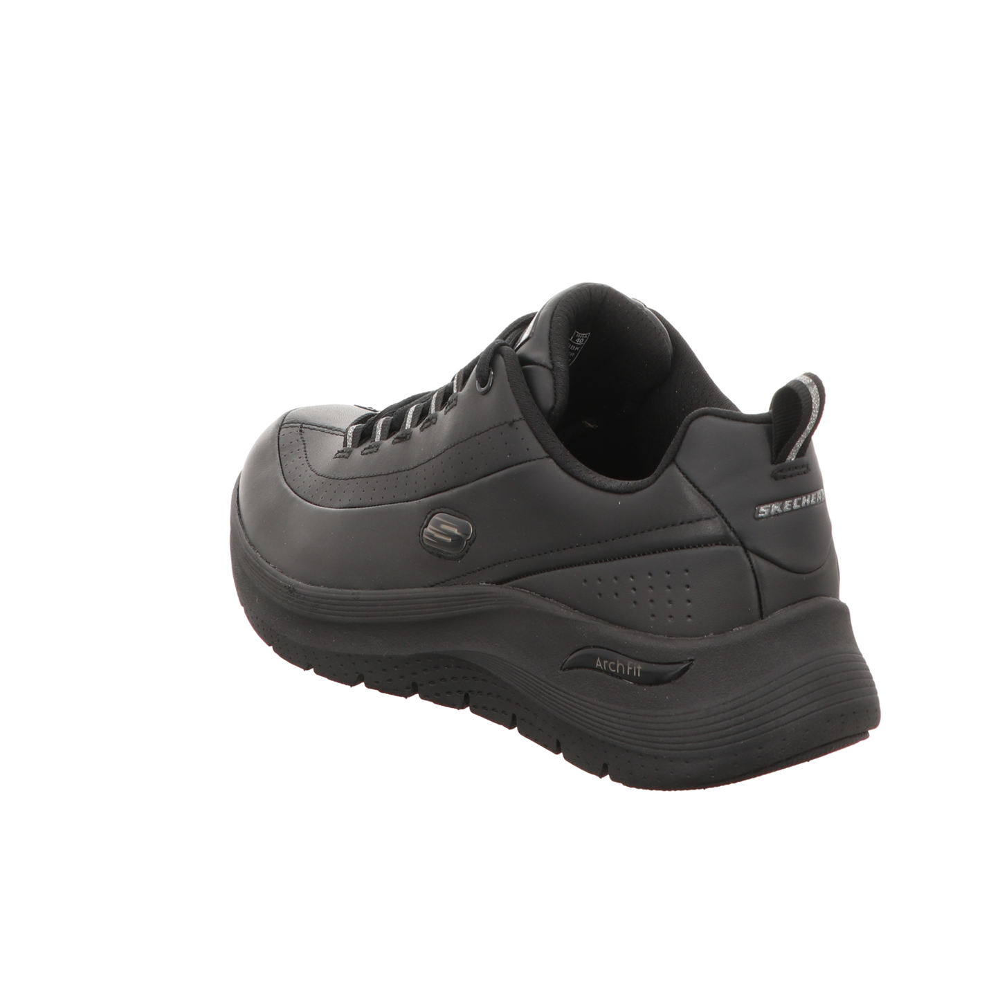 Skechers Damen Schnürschuh Arch Fit 2.0-Star Bound in schwarz