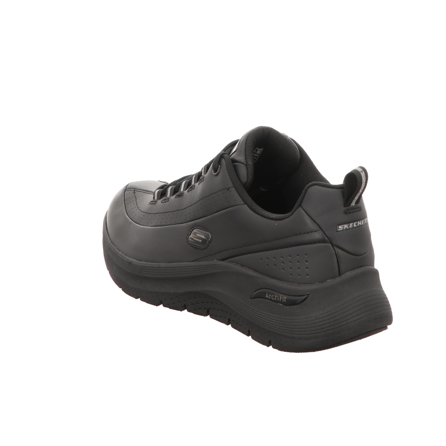 Skechers Damen Schnürschuh Arch Fit 2.0-Star Bound in schwarz