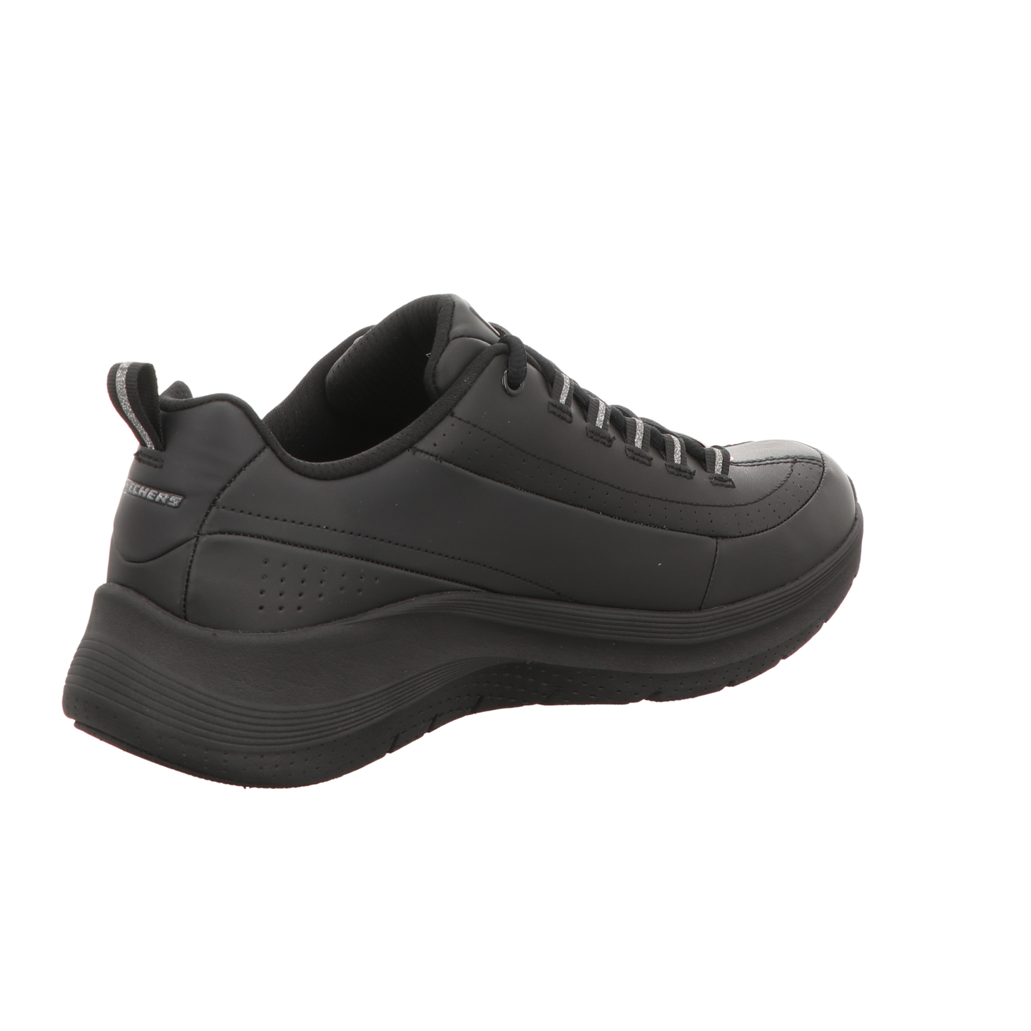 Skechers Damen Schnürschuh Arch Fit 2.0-Star Bound in schwarz