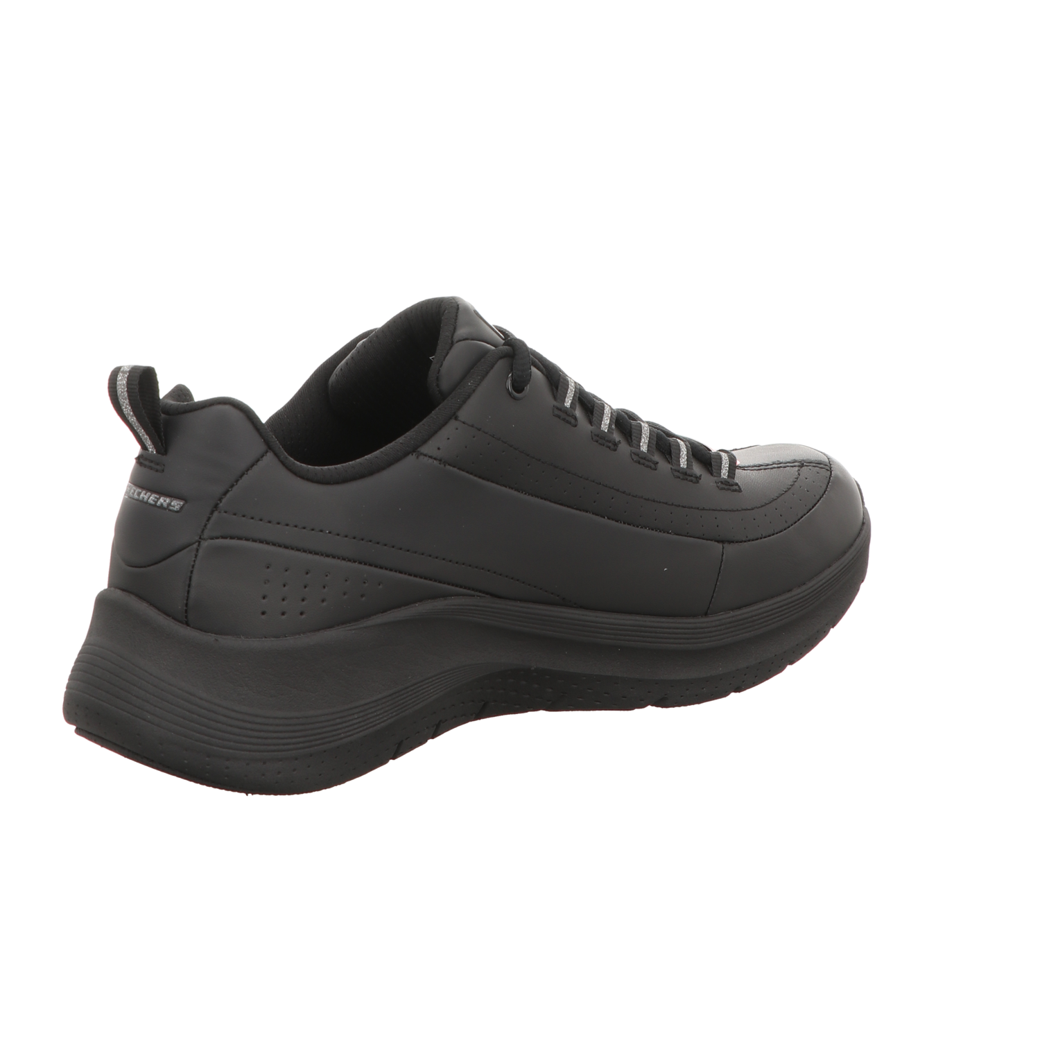 Skechers Damen Schnürschuh Arch Fit 2.0-Star Bound in schwarz