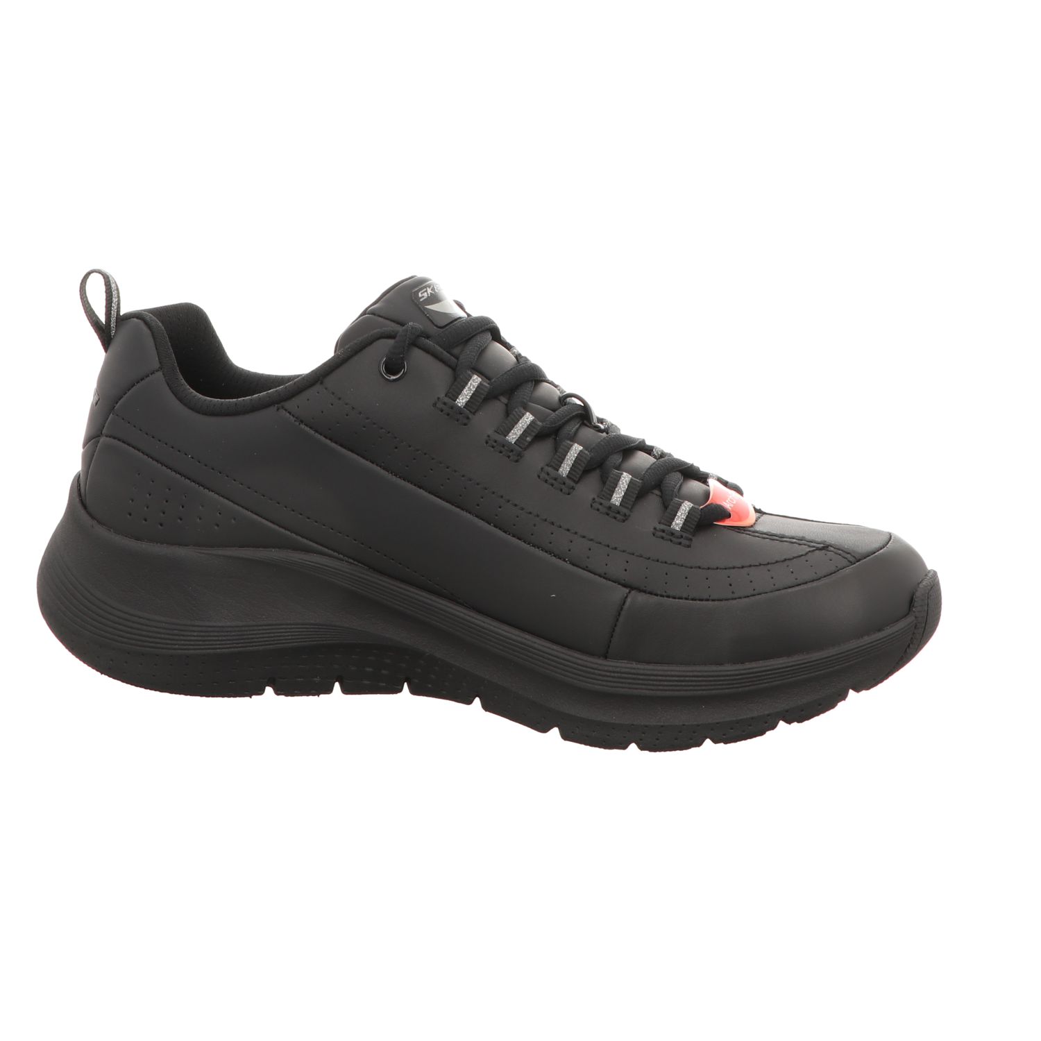 Skechers Damen Schnürschuh Arch Fit 2.0-Star Bound in schwarz