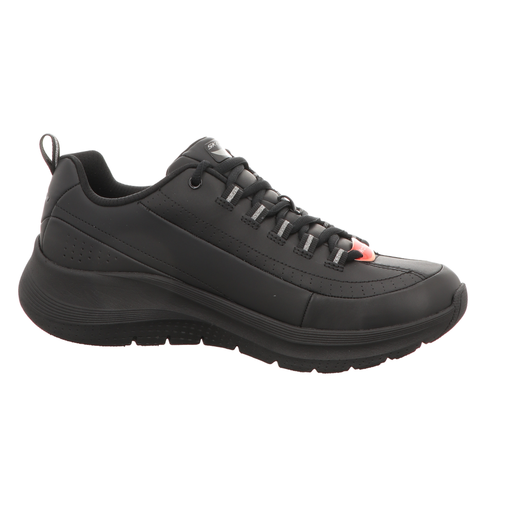 Skechers Damen Schnürschuh Arch Fit 2.0-Star Bound in schwarz