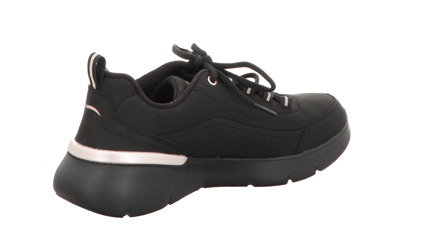 Skechers Damen Schnürschuh Skech-Air Dynamight 2.0 in schwarz