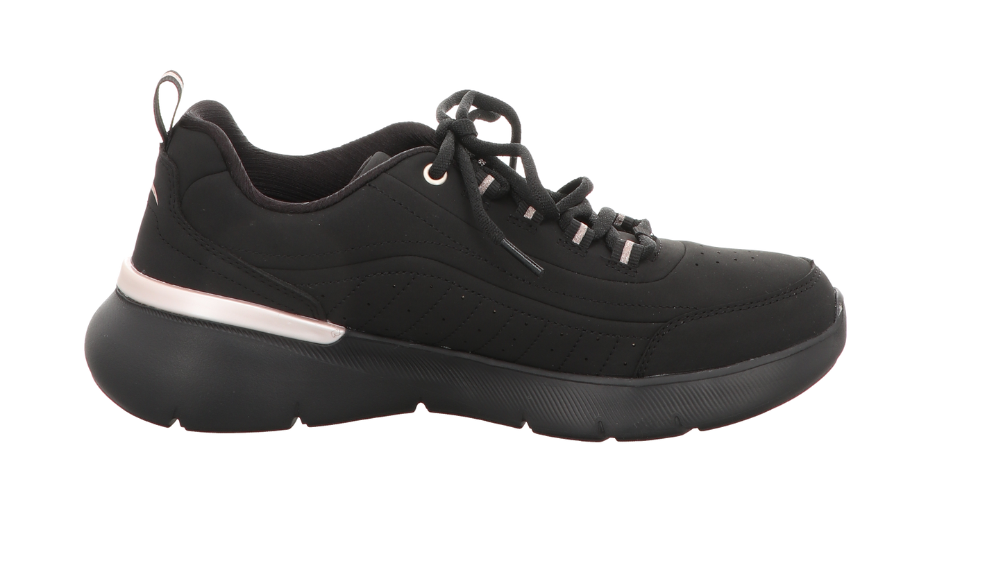 Skechers Damen Schnürschuh Skech-Air Dynamight 2.0 in schwarz