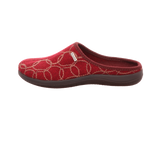 Rohde Damen Pantoffel Bari in rot