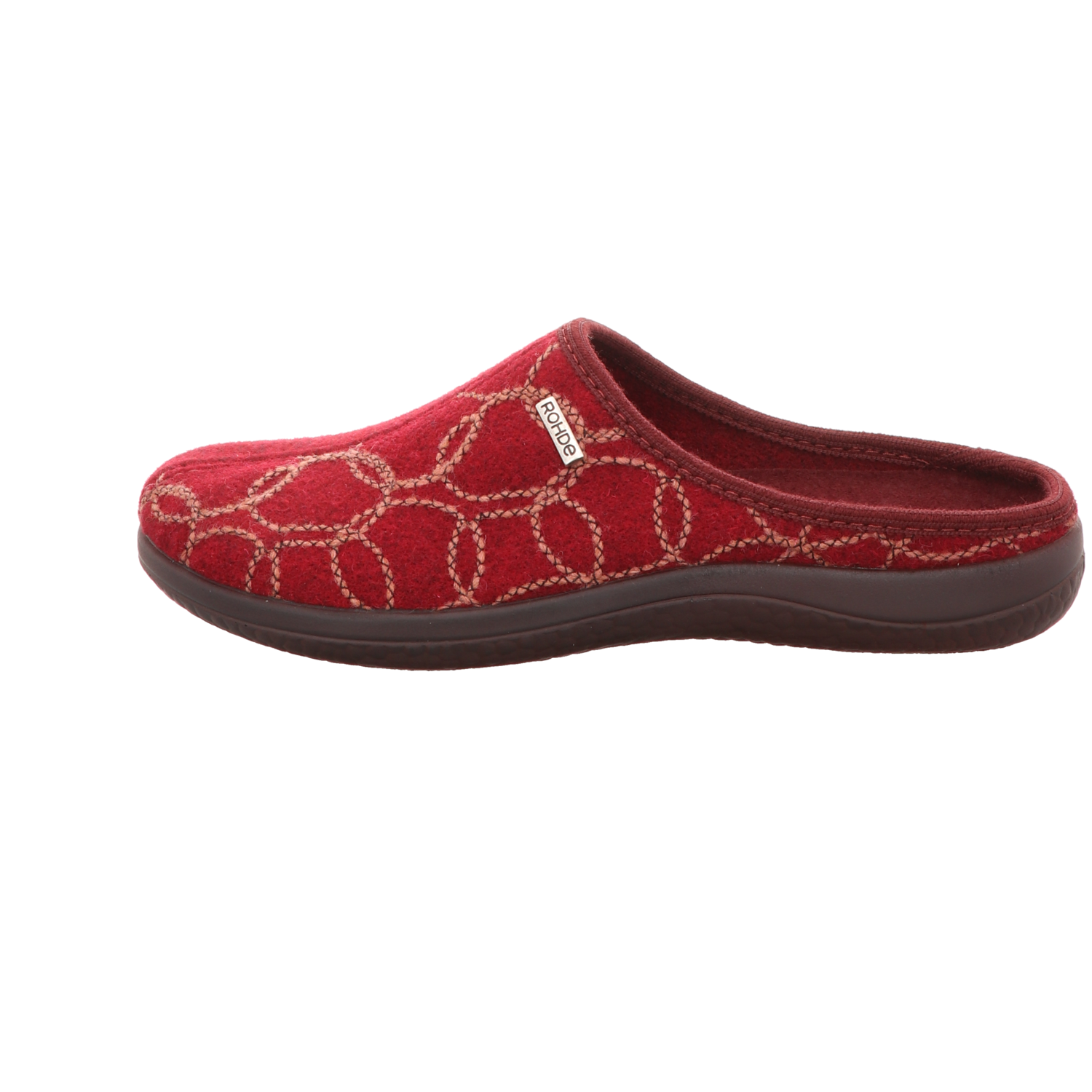 Rohde Damen Pantoffel Bari in rot