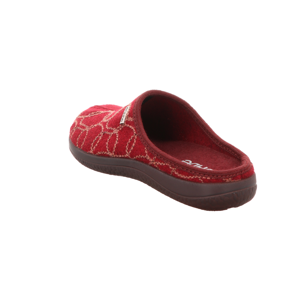 Rohde Damen Pantoffel Bari in rot