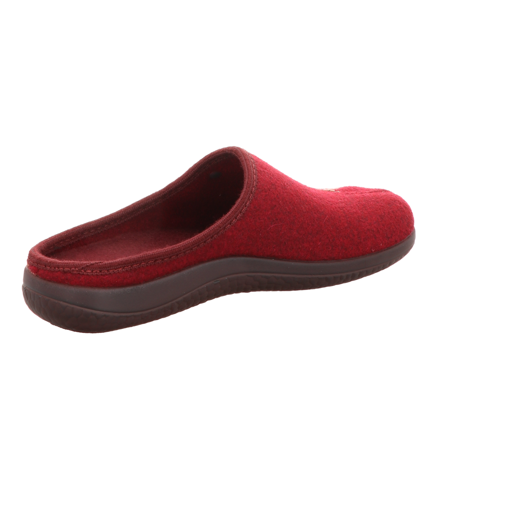 Rohde Damen Pantoffel Bari in rot