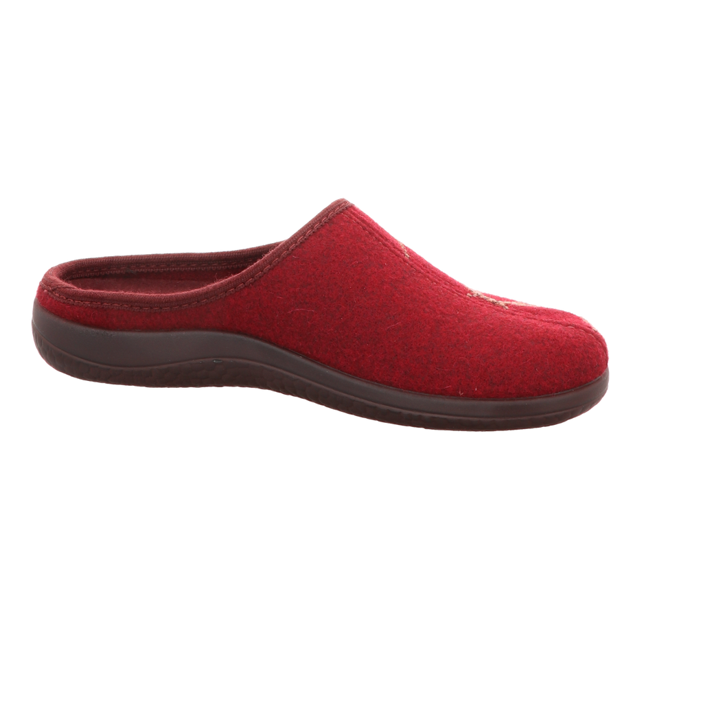 Rohde Damen Pantoffel Bari in rot