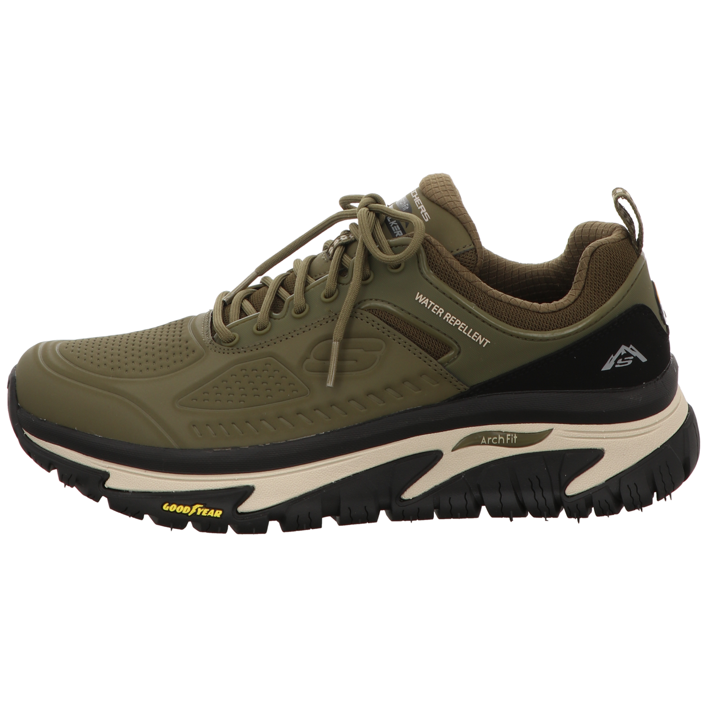 Skechers Herren Schnürschuh Arch Fit Road Walker in gruen