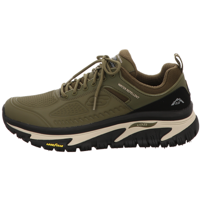 Skechers Herren Schnürschuh Arch Fit Road Walker in gruen