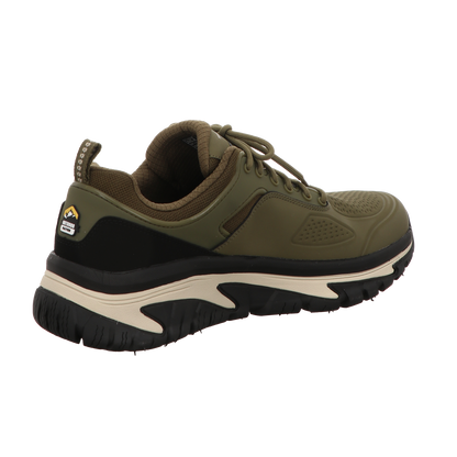 Skechers Herren Schnürschuh Arch Fit Road Walker in gruen