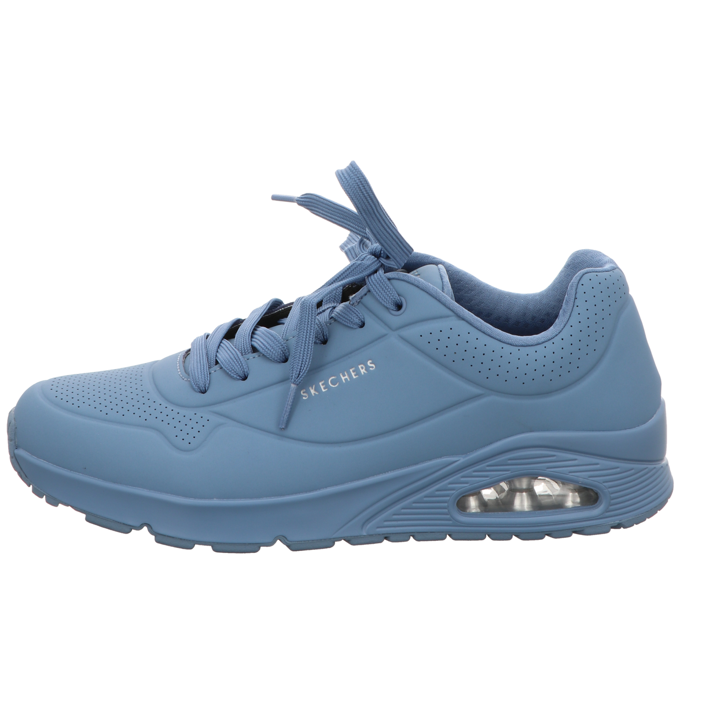 Skechers Herren Schnürschuh Uno Stand On Air in blau