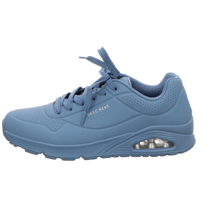 Skechers Herren Schnürschuh Uno Stand On Air in blau