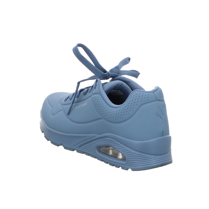 Skechers Herren Schnürschuh Uno Stand On Air in blau