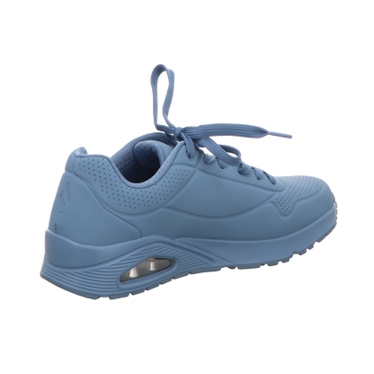 Skechers Herren Schnürschuh Uno Stand On Air in blau